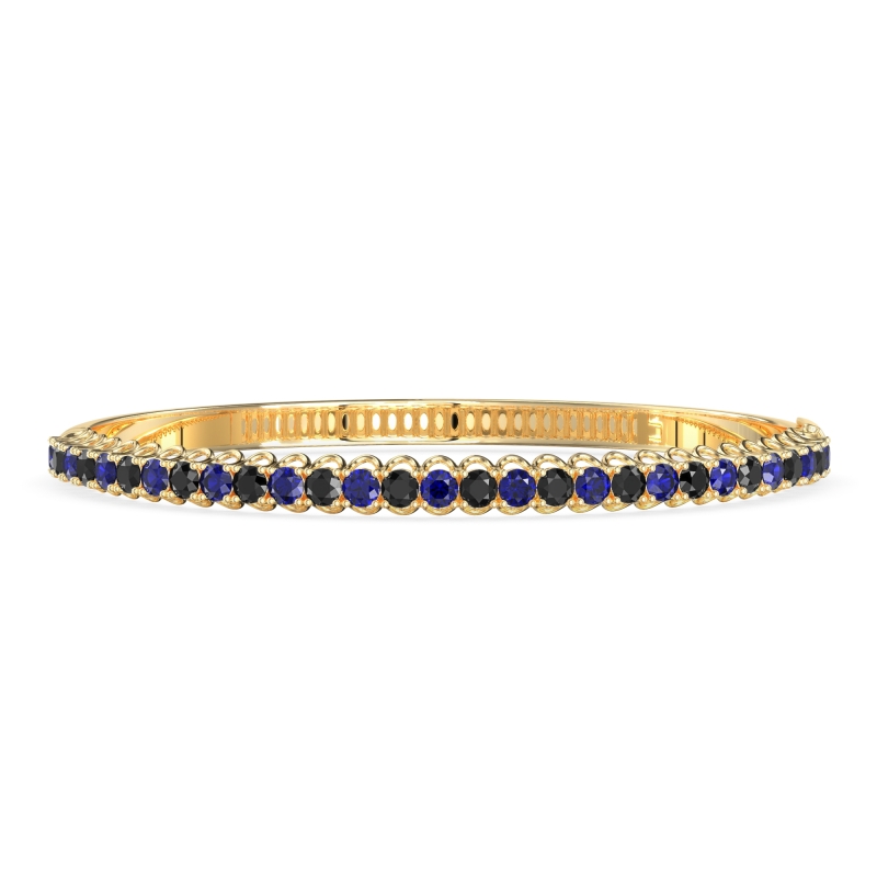 U Shaped Prong Bangle Bracelet