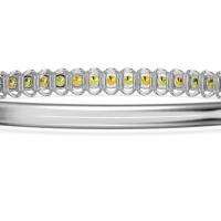 U Shaped Prong Bangle Bracelet