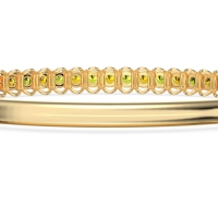 U Shaped Prong Bangle Bracelet