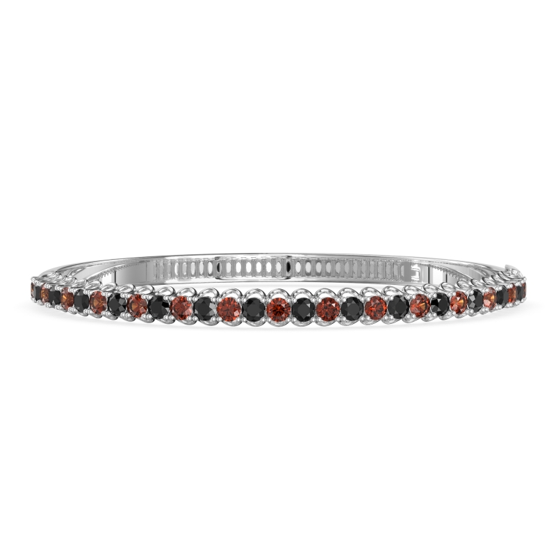 U Shaped Prong Bangle Bracelet