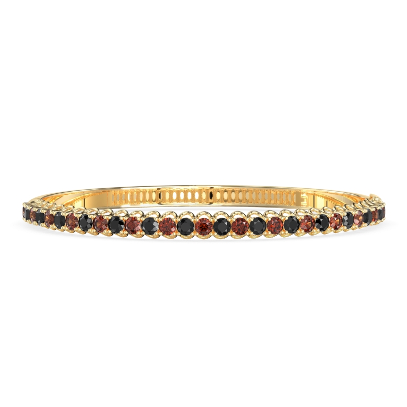 U Shaped Prong Bangle Bracelet