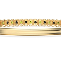 U Shaped Prong Bangle Bracelet