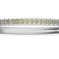 U Shaped Prong Bangle Bracelet