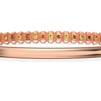 U Shaped Prong Bangle Bracelet