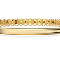 U Shaped Prong Bangle Bracelet