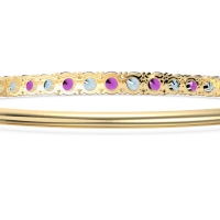 Classic Graduated Bangle Bracelet