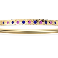Classic Graduated Bangle Bracelet