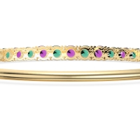 Classic Graduated Bangle Bracelet