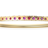 Classic Graduated Bangle Bracelet