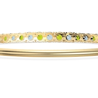 Classic Graduated Bangle Bracelet
