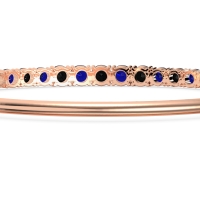 Classic Graduated Bangle Bracelet