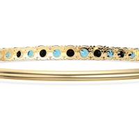 Classic Graduated Bangle Bracelet