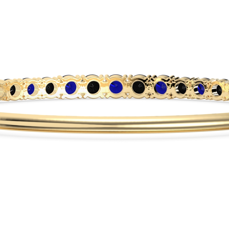 Classic Graduated Bangle Bracelet