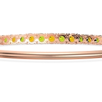 Classic Graduated Bangle Bracelet