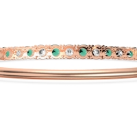 Classic Graduated Bangle Bracelet