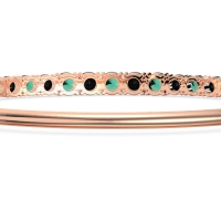 Classic Graduated Bangle Bracelet