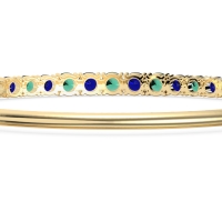 Classic Graduated Bangle Bracelet