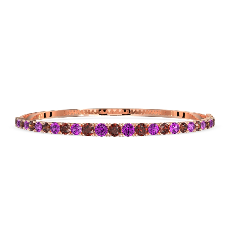 Classic Graduated Bangle Bracelet