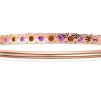 Classic Graduated Bangle Bracelet