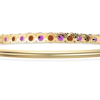 Classic Graduated Bangle Bracelet