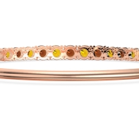 Classic Graduated Bangle Bracelet