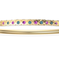 Classic Graduated Bangle Bracelet