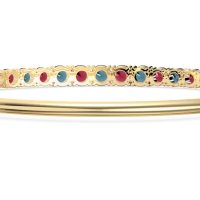 Classic Graduated Bangle Bracelet