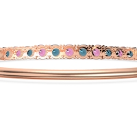 Classic Graduated Bangle Bracelet