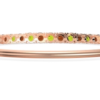 Classic Graduated Bangle Bracelet