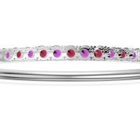 Classic Graduated Bangle Bracelet