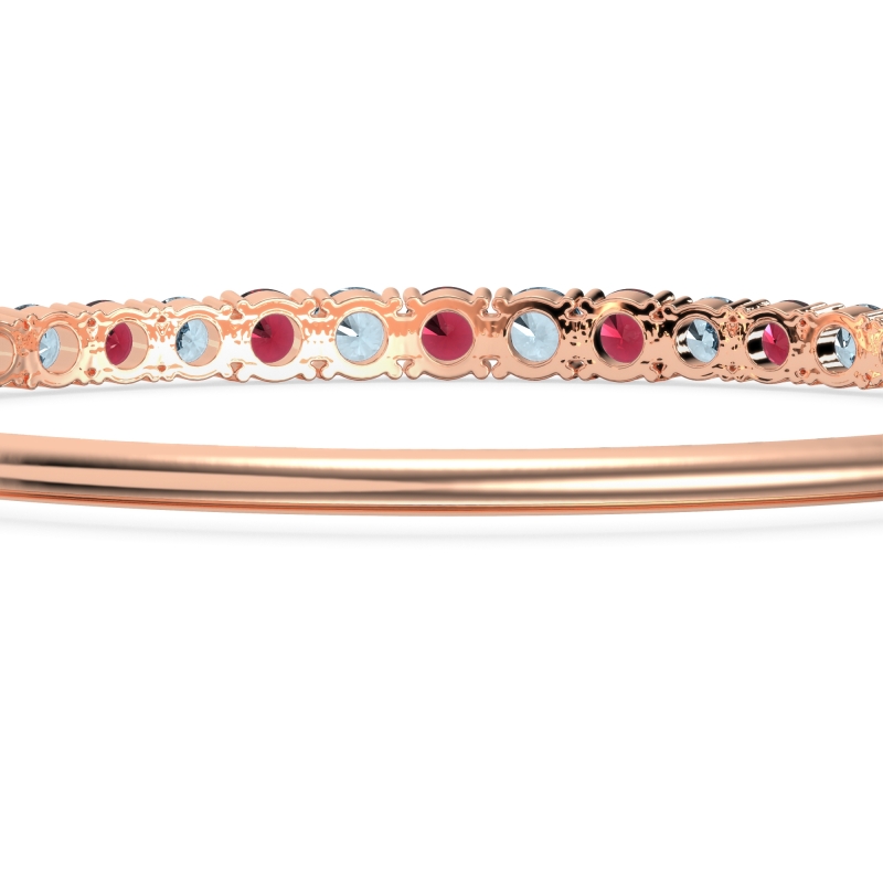 Classic Graduated Bangle Bracelet