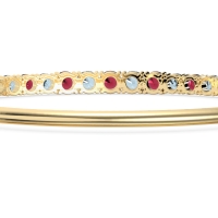 Classic Graduated Bangle Bracelet