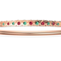 Classic Graduated Bangle Bracelet