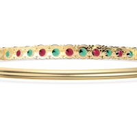 Classic Graduated Bangle Bracelet