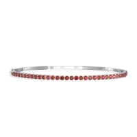Four Prong Bezel Bangle