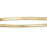 Princess Cut 7 Inch Bangle