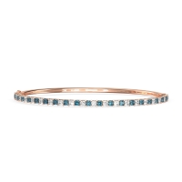 Princess Cut 7 Inch Bangle