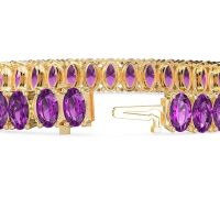 Endless Oval Tennis Bracelet