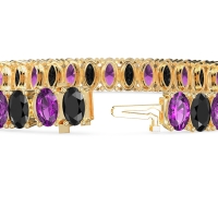 Endless Oval Tennis Bracelet