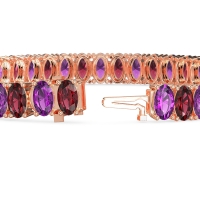 Endless Oval Tennis Bracelet