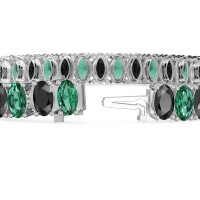 Endless Oval Tennis Bracelet