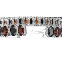 Endless Oval Tennis Bracelet