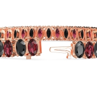 Endless Oval Tennis Bracelet