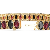 Endless Oval Tennis Bracelet