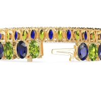 Endless Oval Tennis Bracelet