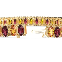 Endless Oval Tennis Bracelet
