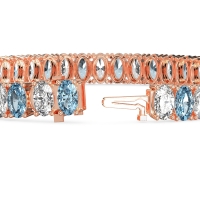 Endless Oval Tennis Bracelet