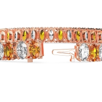 Endless Oval Tennis Bracelet