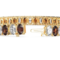 Endless Oval Tennis Bracelet