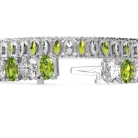 Endless Oval Tennis Bracelet